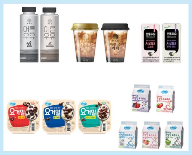 在上海韓國(guó)食品試點(diǎn)商店的“代餐乳制品系列” 促銷(xiāo)啦