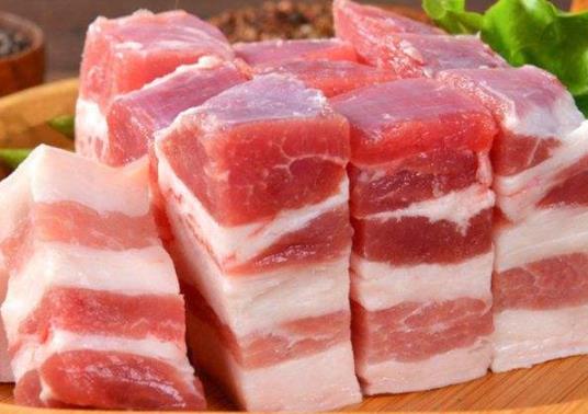 光吃五花肉不吃飯會(huì)胖嗎?五花肉怎么分上下圖片