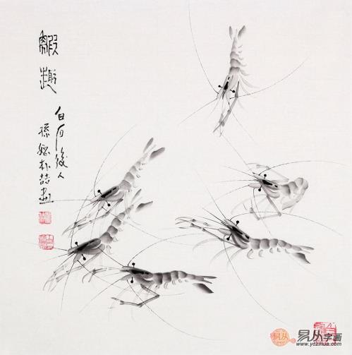精品寫意花鳥畫鑒賞,齊白石孫媳樸喆作品