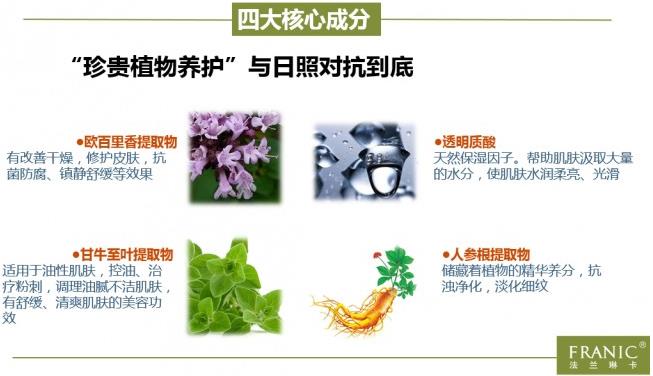 防曬霜啥樣的好 法蘭琳卡三維防曬捍衛(wèi)肌膚美麗
