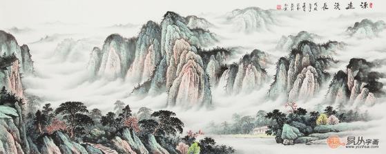 家里的沙發(fā)背景墻裝飾畫選對了,待上一整天都不膩