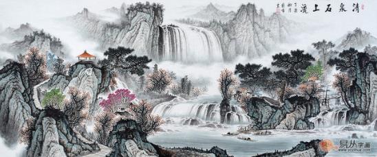 家里的沙發(fā)背景墻裝飾畫選對了,待上一整天都不膩