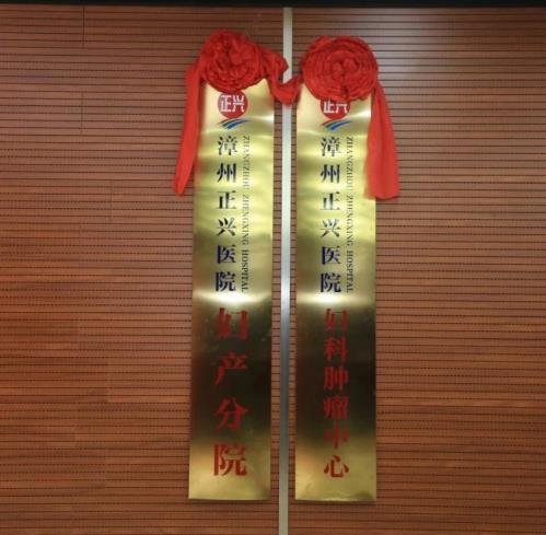 漳州正興醫(yī)院婦產(chǎn)分院揭牌成立