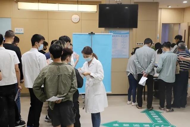 南方醫(yī)院泰成逸園分院健康管理中心有序完成佛山知名集團(tuán)公司團(tuán)檢工作