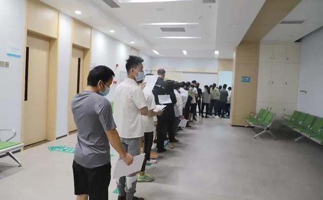 南方醫(yī)院泰成逸園分院健康管理中心有序完成佛山知名集團(tuán)公司團(tuán)檢工作