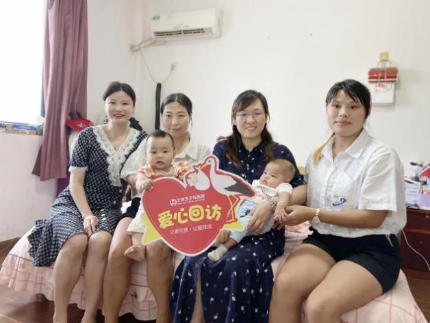 寧波送子鳥醫(yī)院愛心回訪,兩年不孕治療后懷上小棉襖
