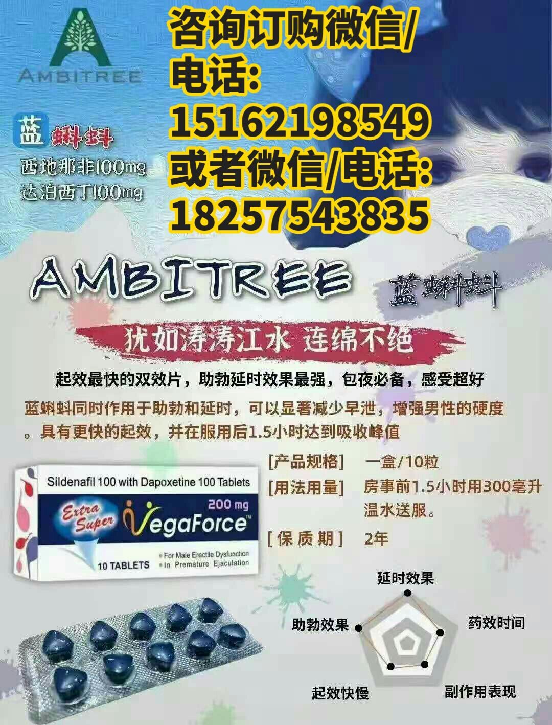 印度超級希愛力雙效片價格是多少一盒?