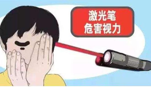 激光筆照射雙眼幾近失明 這種東西千萬不要買