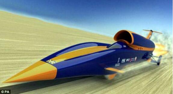 世界上最快的車 比飛機(jī)還快!美國音速之風(fēng)極速車時速3218公里!