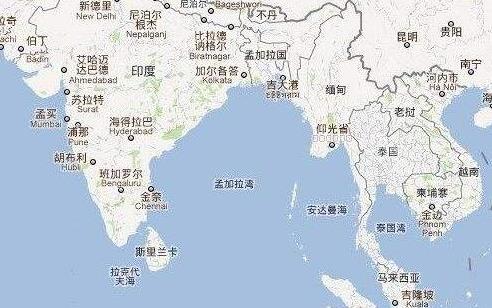 世界上最大的海灣,孟加拉灣面積217萬平方公里