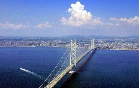 世界上最長(zhǎng)的吊橋,全長(zhǎng)3911米的明石海峽大橋打破記錄
