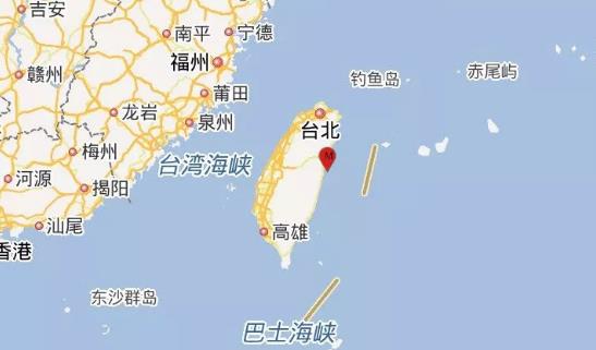 中國(guó)最大的海峽 臺(tái)灣海峽總面積約8萬(wàn)平方千米