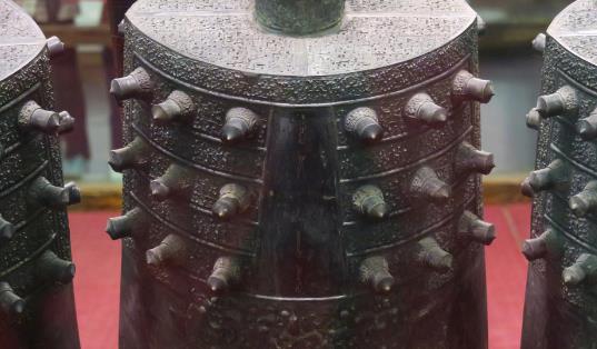 中國最整齊的全套銅編鐘 曾侯乙墓銅編鐘共六十四件