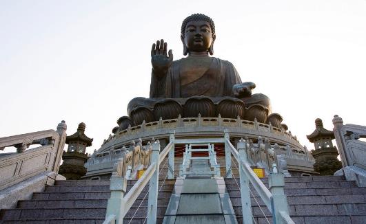 世界最大的露天銅佛像 天壇大佛重249.9TON