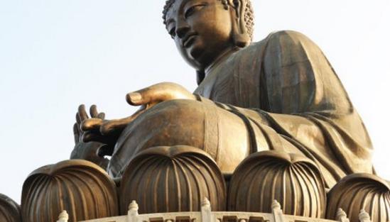 世界最大的露天銅佛像 天壇大佛重249.9TON