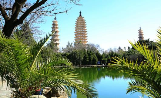 中國層數(shù)最多的密檐式磚塔 崇圣寺三塔比嵩岳寺塔還多一層
