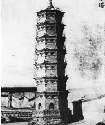 世界最早的琉璃塔 佑國寺塔建于公元1049年