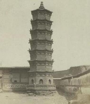 世界最早的琉璃塔 佑國寺塔建于公元1049年