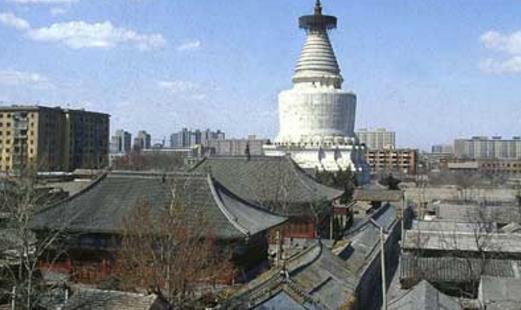 世界最高大的喇嘛塔 妙應(yīng)寺白塔50.9米