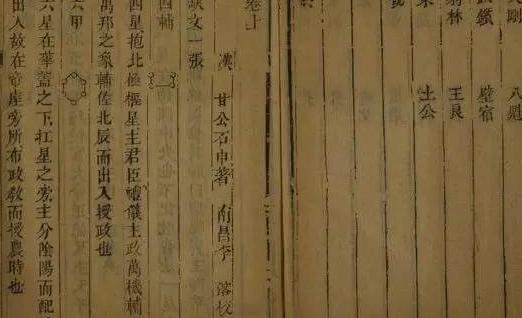 世界最早的天文著作 戰(zhàn)國(guó)時(shí)代著名的天文著作《甘石星經(jīng)》