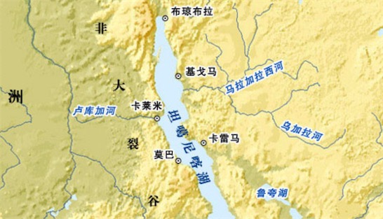 世界上最狹長的湖泊 坦噶尼喀湖湖岸線長達(dá)1900千米