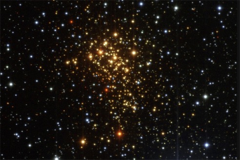 銀河系中的最大星團(tuán) Westerlund 1質(zhì)量相當(dāng)于10萬個(gè)太陽