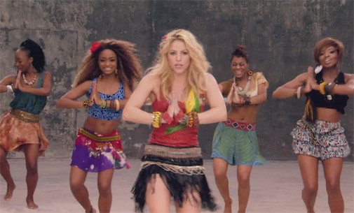 第一個在Facebook上獲得1億點(diǎn)贊的人 “拉丁電臀皇后”的Shakira