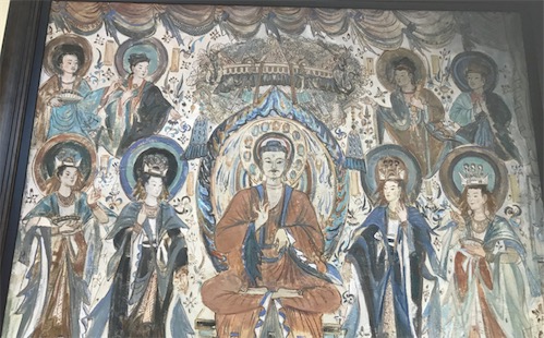 世界現(xiàn)存最早的版畫《說法圖》出于唐朝咸通九年