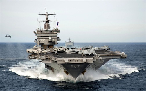 世界第一艘核動力航空母艦 二戰(zhàn)后美國建造的“企業(yè)”號