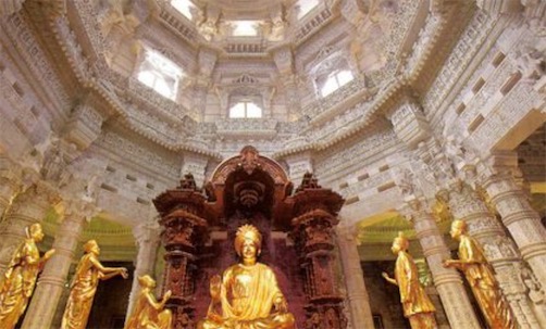 世界上最大的印度教寺廟 阿克薩達姆神廟占地86342平方英尺