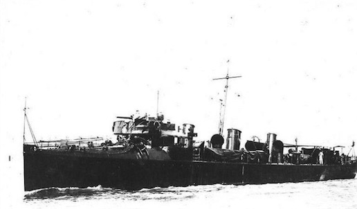 中國(guó)第一艘驅(qū)逐艦 1968年建造的“濟(jì)南號(hào)”號(hào)導(dǎo)彈驅(qū)逐艦
