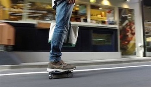 全球最小電動(dòng)車 WalkCar重量約在2到3公斤之間