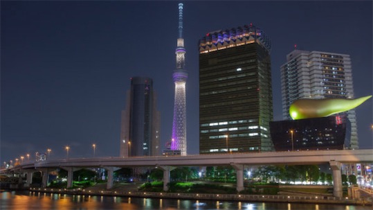 世界最高電波塔 東京晴空塔最終建成634m