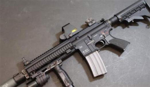 世界最致命突擊步槍 HK416采用短行程導(dǎo)氣式自動(dòng)方式