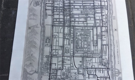 中國現(xiàn)存最完整的古代碑刻城市地圖 1229年的平江圖