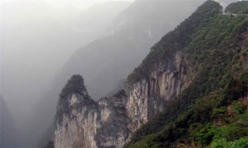 重慶市的最高點 陰條嶺海拔2886米