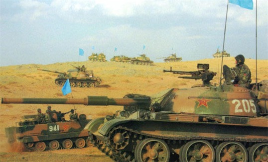中國第一支外軍模擬部隊(duì) 1987年由集團(tuán)軍裝甲兵改編而成