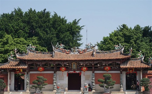 中國現(xiàn)存最早最大的媽祖行宮 天后宮占地100公頃