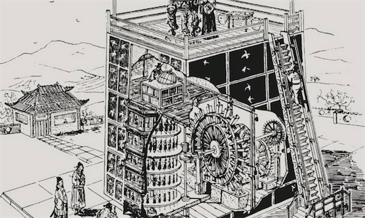 世界最早的天文鐘 1088年中國制造的水運儀象臺