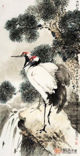 過節(jié)送長輩什么字畫好,三款好寓意的花鳥畫推薦