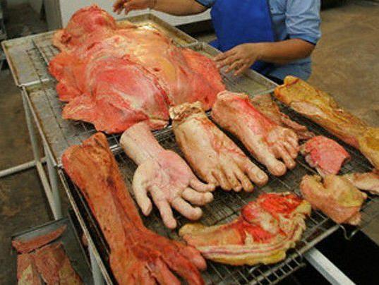 泰國(guó)——人體面包餐廳