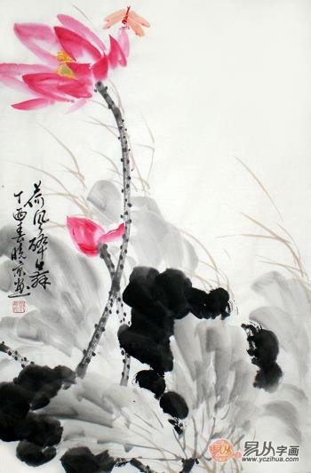 當(dāng)代寫意花鳥畫精品推薦,詩人畫家鄭曉京作品