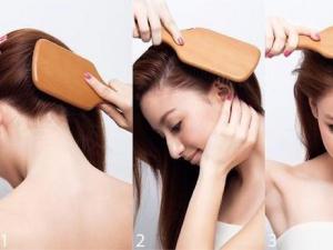 按摩梳、護(hù)發(fā)梳、造型梳的正確使用方法