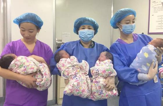 龍鳳胎寶寶順利誕生-青海海峽婦兒醫(yī)院又添喜事