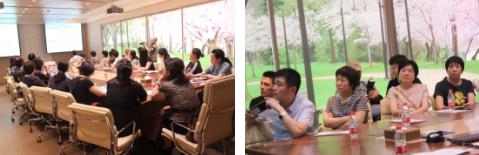 陜西省內(nèi)30余位產(chǎn)科主任一行蒞臨西安安琪兒婦產(chǎn)醫(yī)院參觀交流