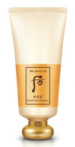 韓國(guó)十大洗面奶排行榜,雪花秀順行柔和潔面泡沫洗面奶清潔角質(zhì)