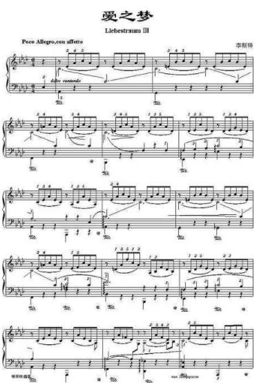 世界十大鋼琴名曲排名,帕格尼尼主題狂想曲、愛之夢(mèng)很動(dòng)聽