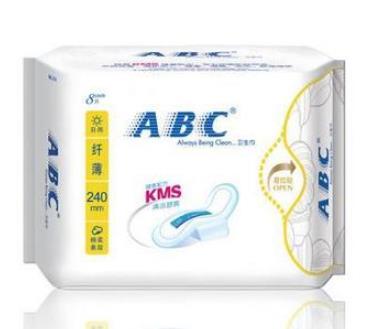 中國衛(wèi)生巾10大品牌排行榜,ABC衛(wèi)生巾、七度空間衛(wèi)生巾很受歡迎