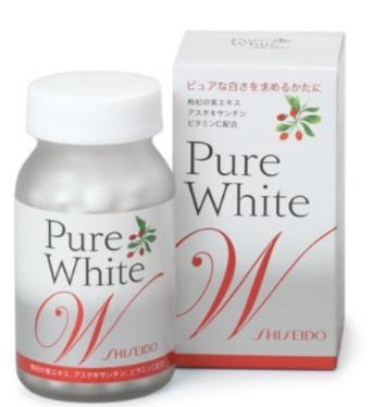日本十大美白丸排行榜排名,Pure White曬后修復美白丸效果很好