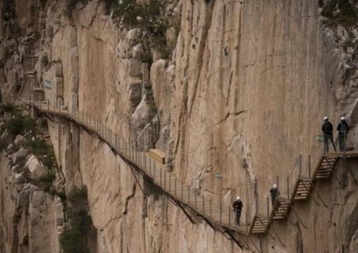 全世界懸崖步道排行榜,西班牙馬拉加國王步道挑戰(zhàn)難度高